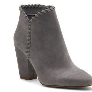 1State Suede Booties, Grey, 8.5, EUC